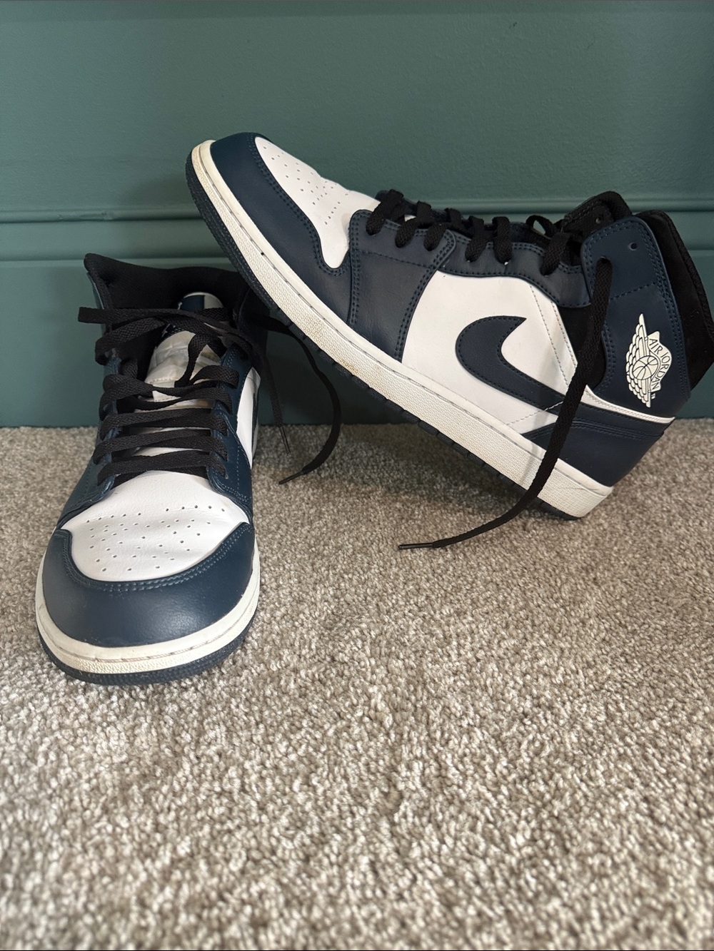 Nike Air Jordan 1 Mid Armory Navy Men’s Sneakers